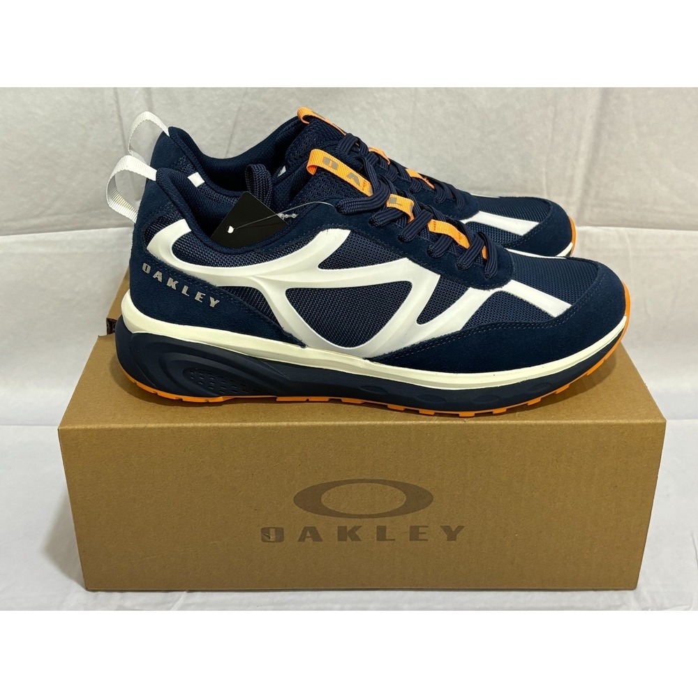 Oakley Bulworth Sneakers Mens Team Navy Blue Lace Up Round Toe Outdoor 8.5 NWB‎